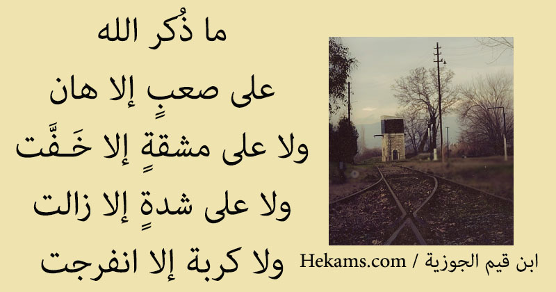 أقوال ابن قيم الجوزية