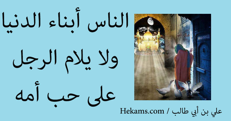 أقوال علي بن أبي طالب