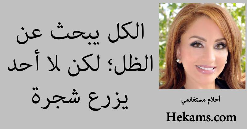 أقوال أحلام مستغانمي